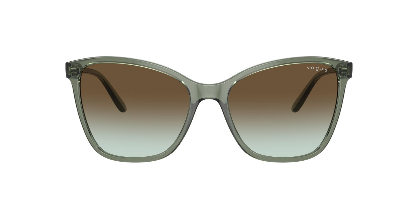 Vogue 0VO5520S 30860 Transparent Mallard Green