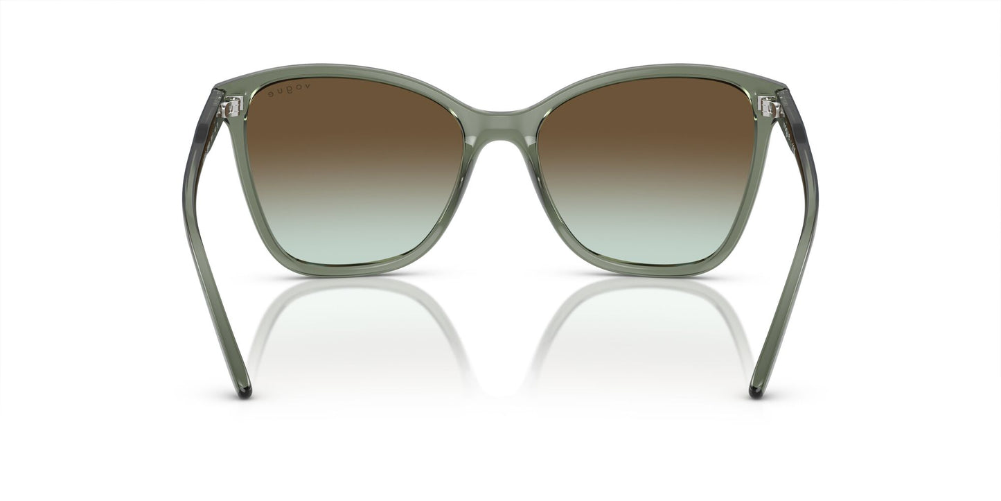 Vogue 0VO5520S 30860 Transparent Mallard Green