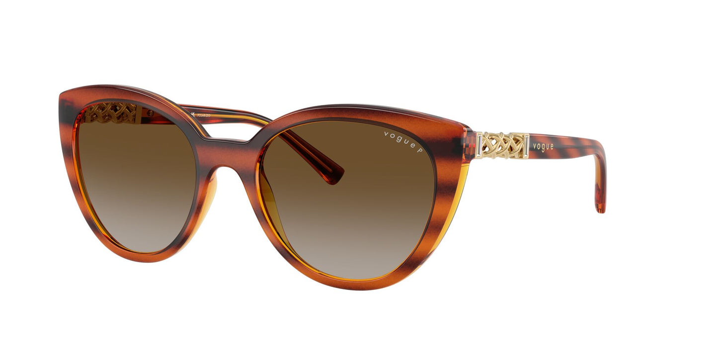 Vogue 0VO5634SB 1508T5 Striped Dark Havana