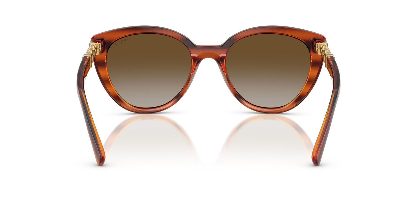 Vogue 0VO5634SB 1508T5 Striped Dark Havana