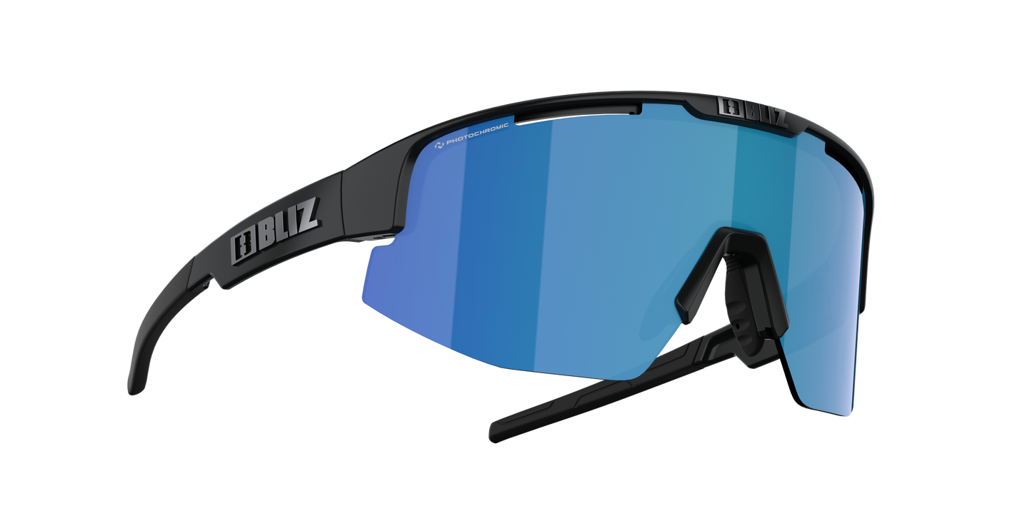 Bliz 0ZB700401 MATRIX Matte Black Blue Mirror Photochromic
