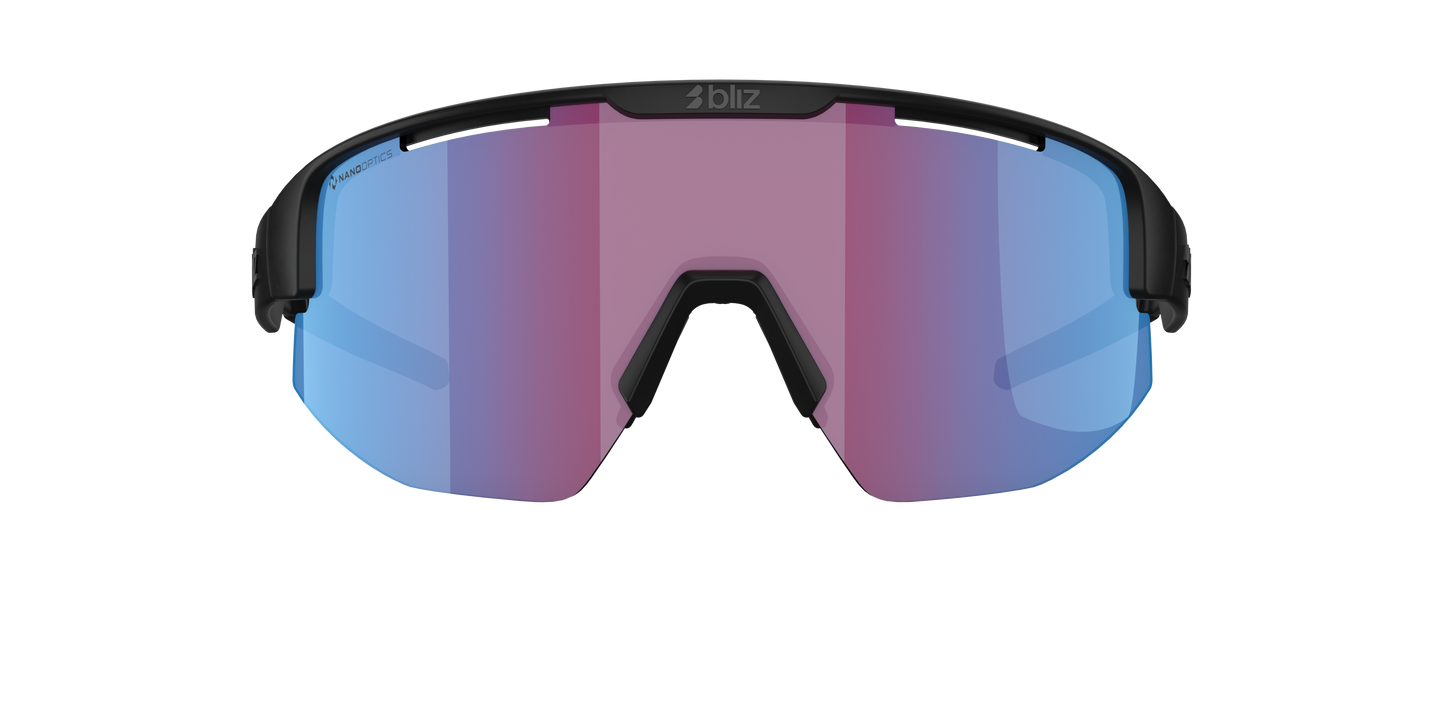 Bliz 0ZB700401 MATRIX Matte Black Blue Mirror Photochromic