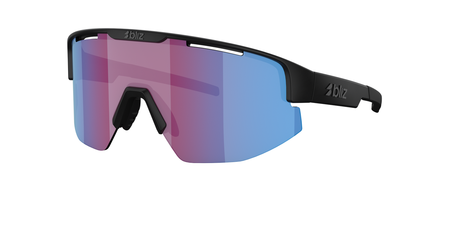 Bliz 0ZB700401 MATRIX Matte Black Blue Mirror Photochromic