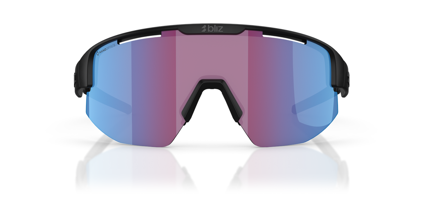 Bliz 0ZB700401 MATRIX Matte Black Blue Mirror Photochromic