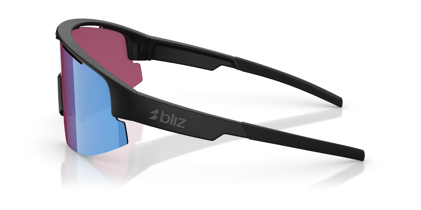 Bliz 0ZB700401 MATRIX Matte Black Blue Mirror Photochromic