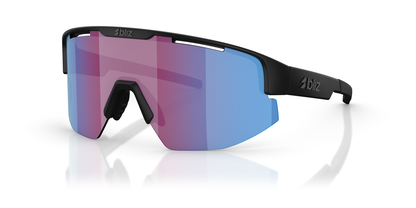 Bliz 0ZB700401 MATRIX Matte Black Blue Mirror Photochromic