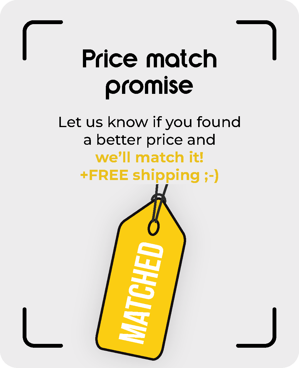 Price match promise